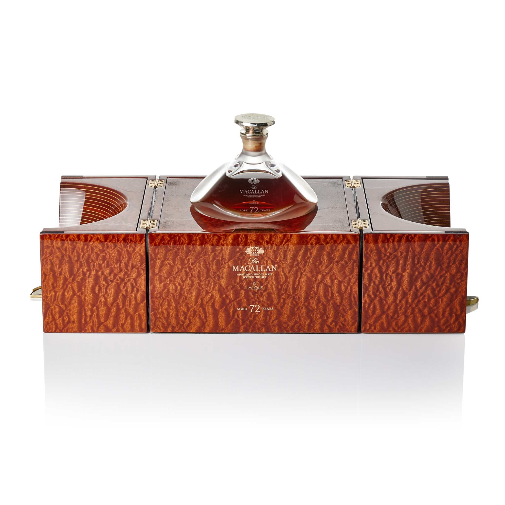 The Macallan 72 Year Old in Lalique, Genesis Decanter 42.0 abv NV (1 BT70)