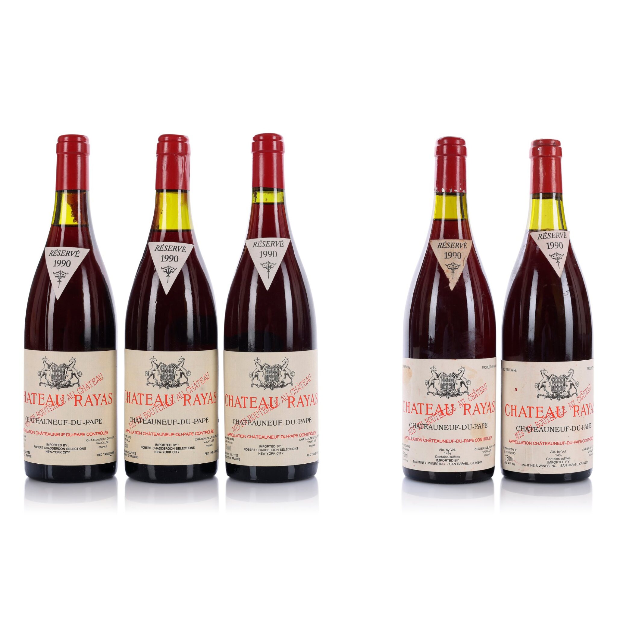 Châteauneuf du Pape, Rouge 1990 Château Rayas (5 BT)