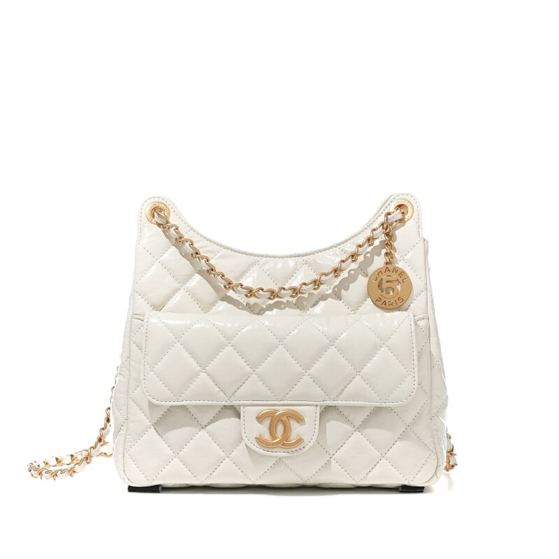 Chanel White Quilted