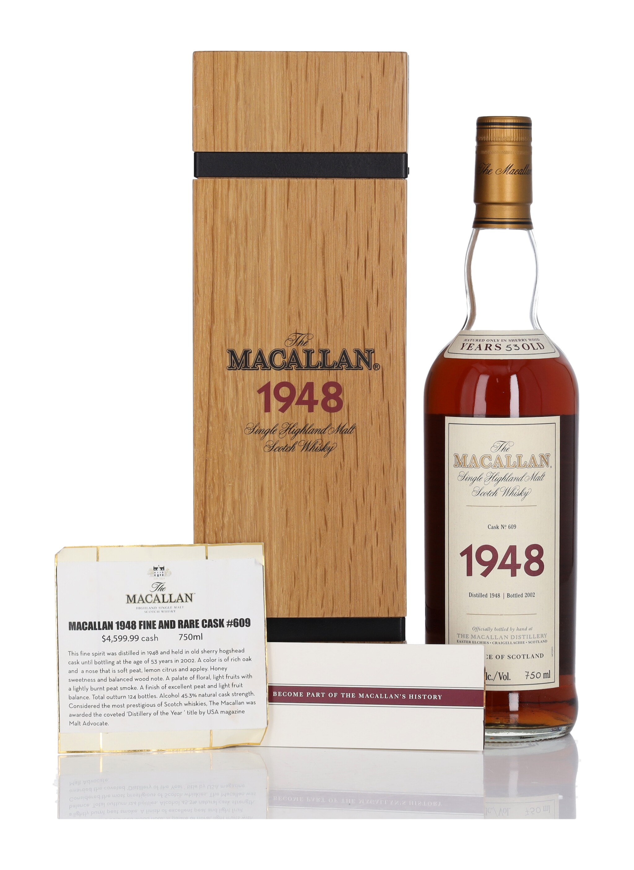 The Macallan Fine & Rare 53 Year Old