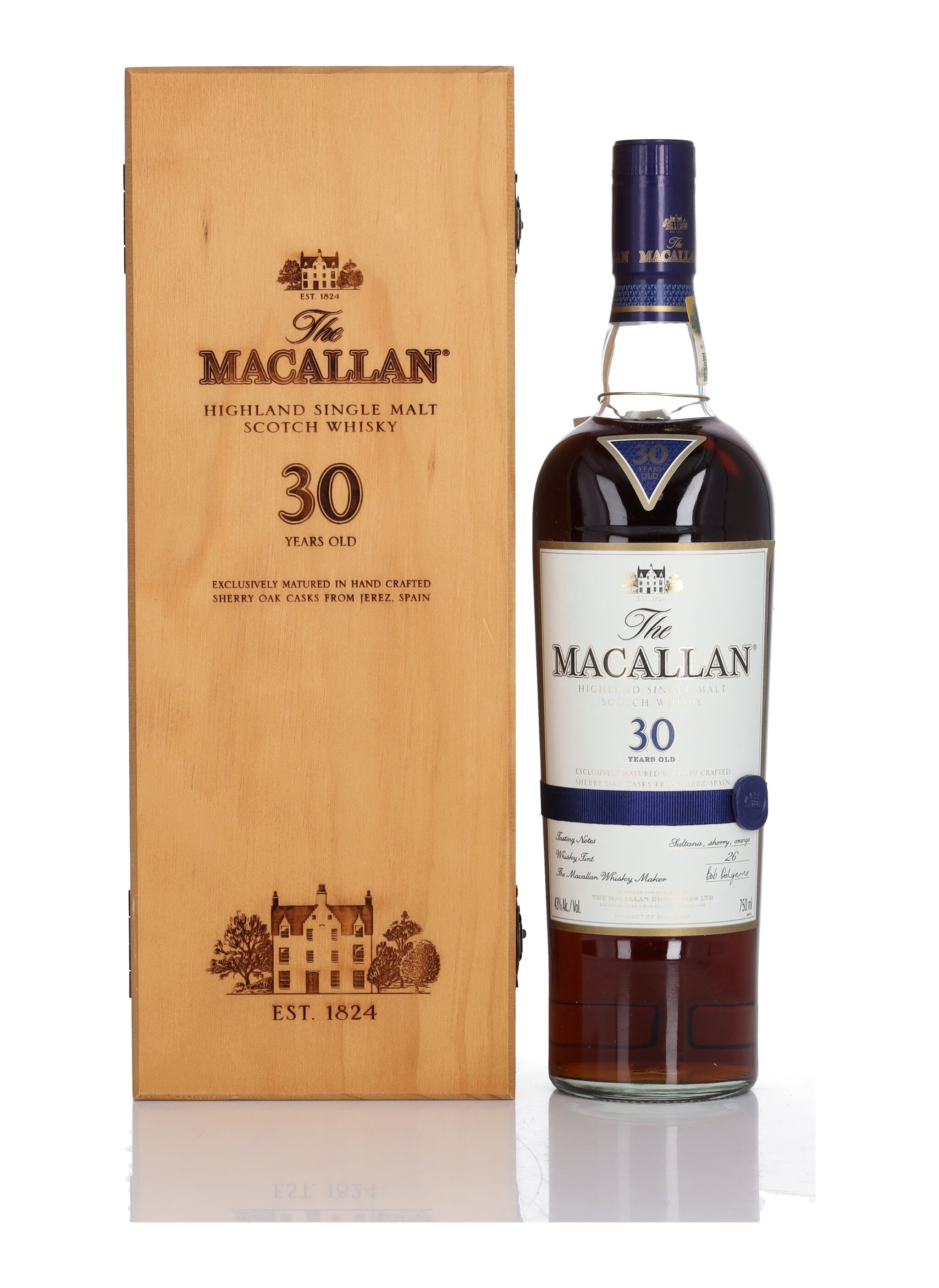 The Macallan 30 Year Old Sherry Oak