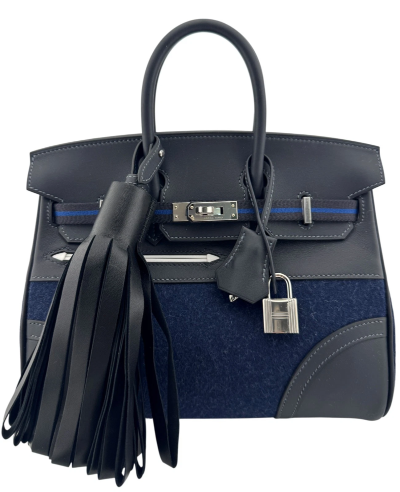 Hermès Limited Edition Bleu Nuit and Caban Swift