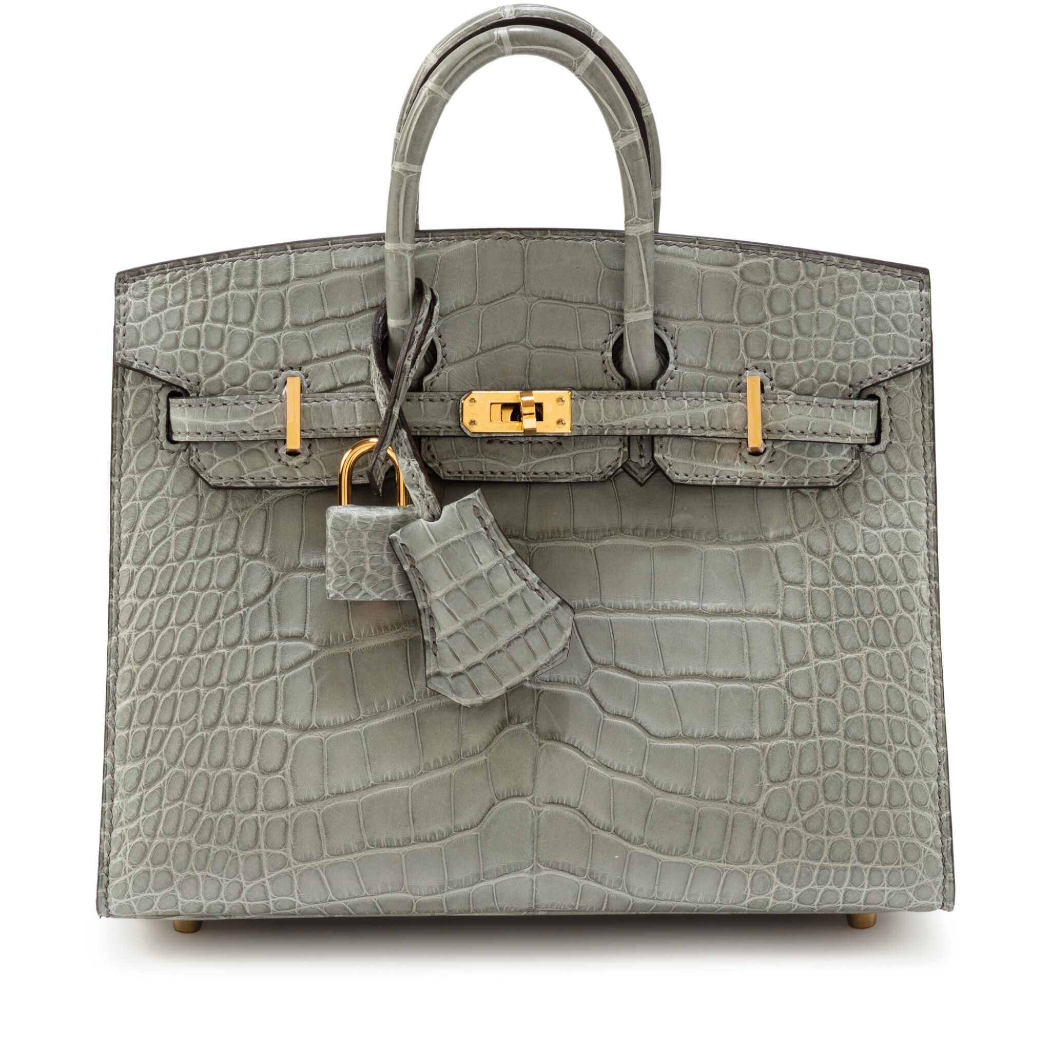 Hermès Gris Ciment Matte Alligator