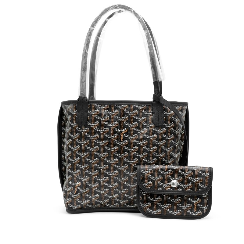 Goyard Black Goyardine Canvas